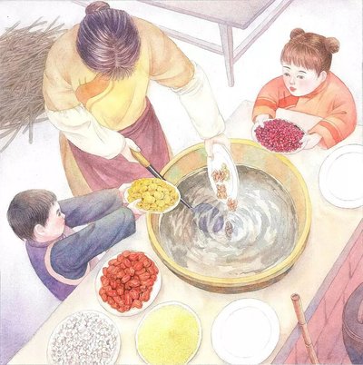 臘八至，一年一歲一團(tuán)圓！